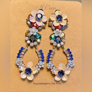 J Crew Statement Earrings-Gorgeous